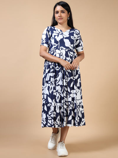 Dual Side Invisible Zip Maternity & Nursing Kurti (iii)