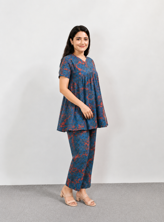 Peplum Co Ords Set For Women C14