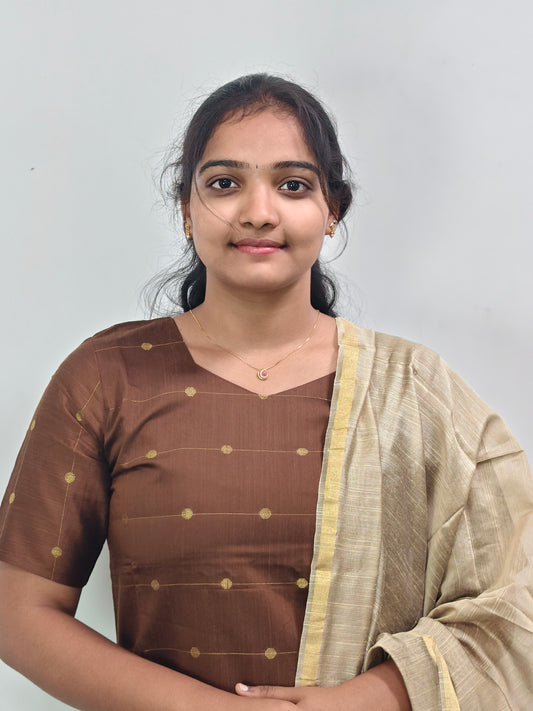 Raw Silk Kurta Set with Dupatta - Brown
