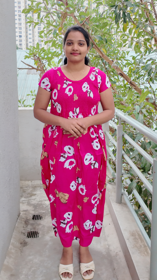 Smoky Printed Women’s Nighty - v1