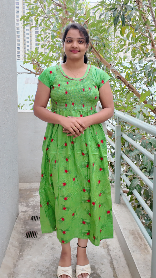 Smoky Printed Women’s Nighty - v2