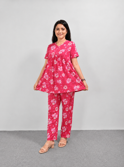 Peplum Co Ords Set For Women C18