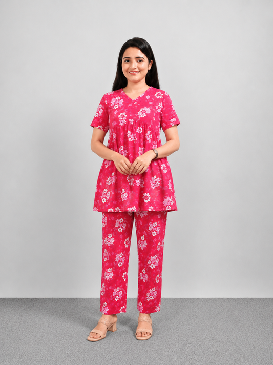 Peplum Co Ords Set For Women C18