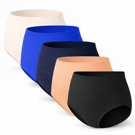 High-Waist Maternity Panty (5-Pack) – Over-Bump Support & Postpartum Comfort (xi)