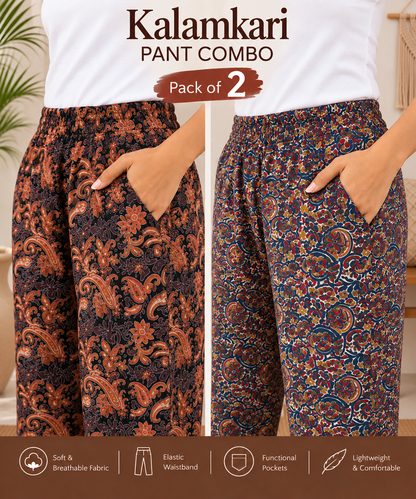 Kalamkari pant combo c3