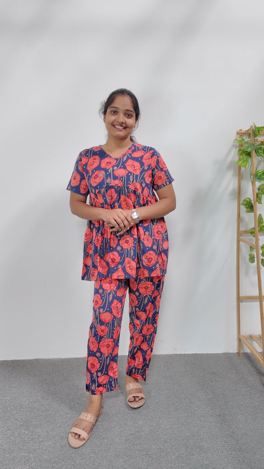 Peplum Co Ords Set For Women (viii)