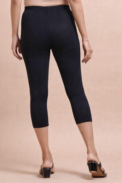 3/4 Capri Leggings – Black