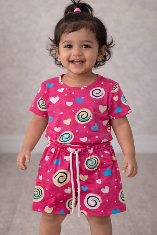 Kids Co - Ords Set - Red